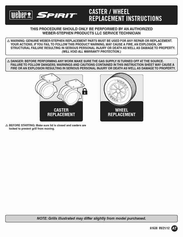 Weber Automobile Accessories CASTER  WHEEL REPLACEMENT-page_pdf